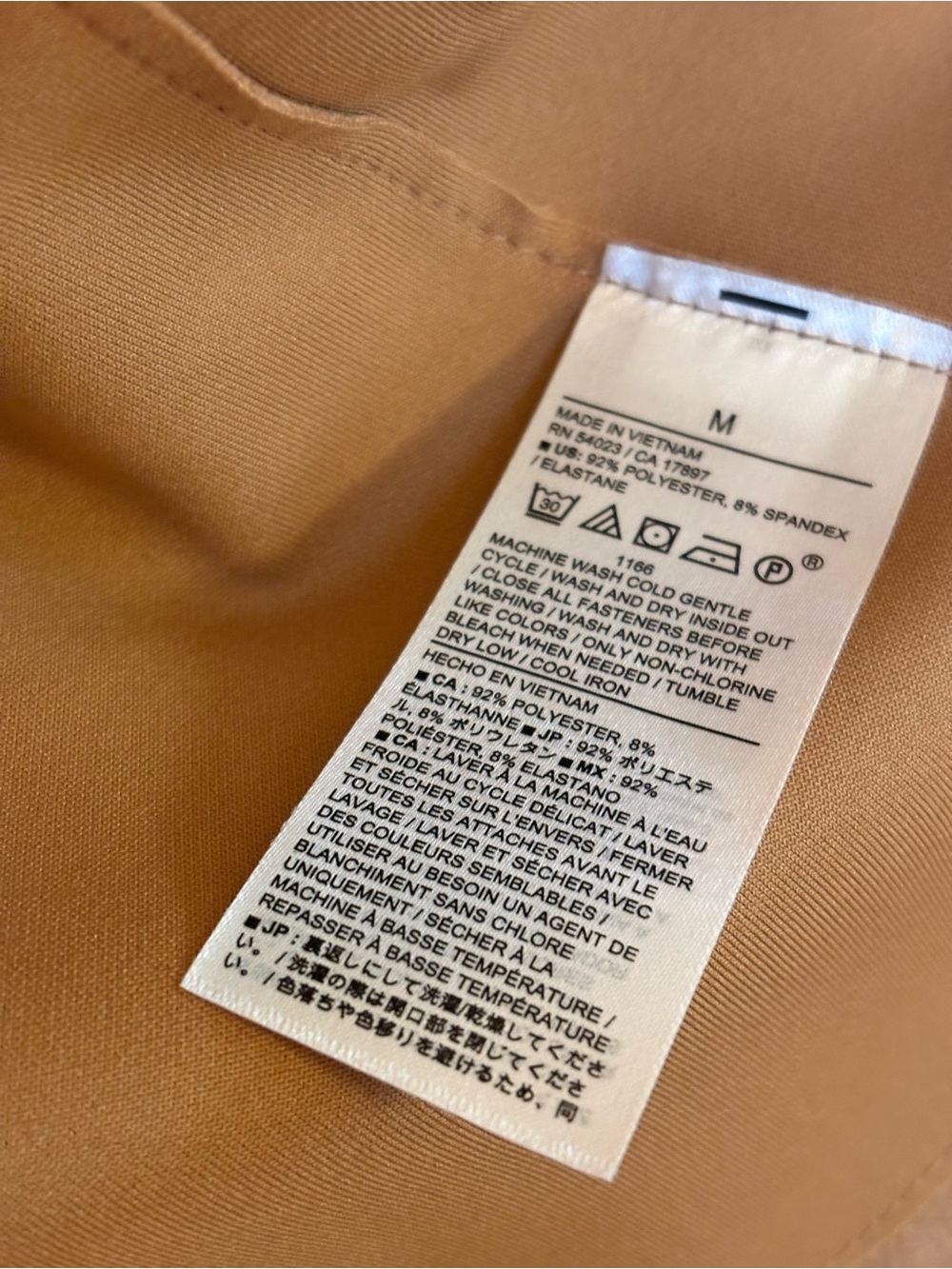 Banana Republic Factory Vegan Suede Cropped Jacket, size M, NWT - Picture 8 of 9